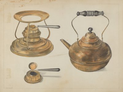Brülör ve Su Isıtıcısı by Edith Magnette
