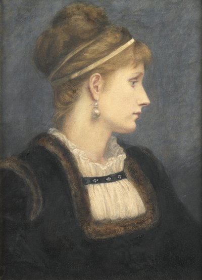 Helen Thornycroft (kağıt üzerinde wc) by Edith Martineau