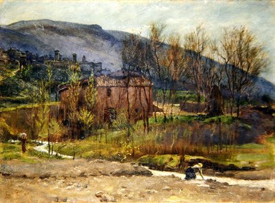 Toskana Köyü by Edith Ridley Corbet