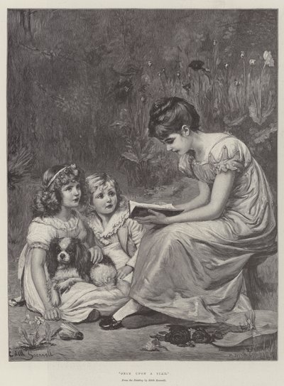 Bir Zamanlar (gravür) by Edith Scannell