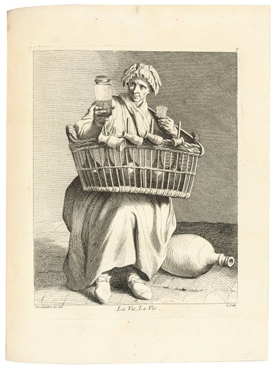 Manzara, Hayat, c. 1737-1746 by Edmé Bouchardon