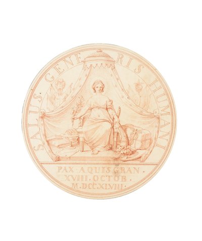 Aix-la-Chapelle Barışı, 1748 by Edmé Bouchardon