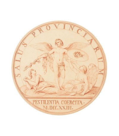 Marsilya vebası, 1723 by Edmé Bouchardon