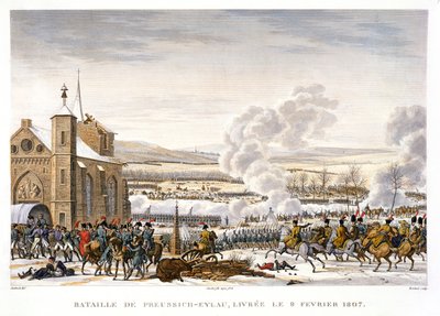 Eylau Savaşı, Almanya, 9 Şubat 1807 by Edme Bovinet