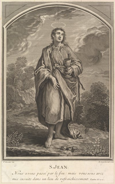 Aziz John, 1726. by Edme Jeaurat