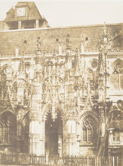 Louviers Katedrali Portalı, 1852-54. by Edmond Bacot