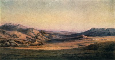 Bir manzara resmi, adı bilinmiyor by Edmond Baibazzona