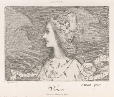 Venedik by Edmond François Aman Jean