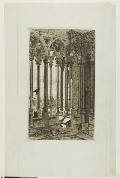 Notre Dame Galerisi, Paris by Edmond Gosselin