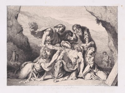 Pieta, 1852., 1852. by Edmond Hédouin