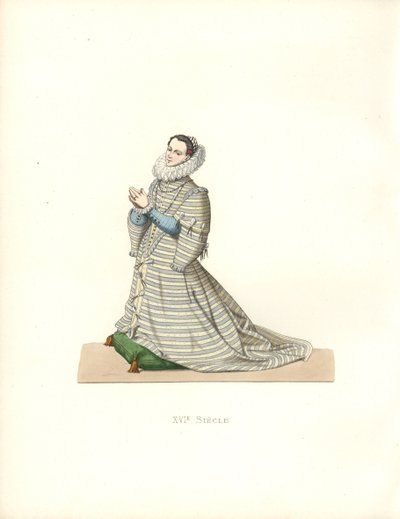 Arşidüşes Isabel Clara Eugenia (1566-1633) by Edmond Lechevallier Chevignard