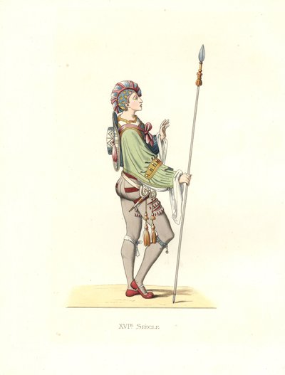 Flaman askeri görevlisi by Edmond Lechevallier Chevignard