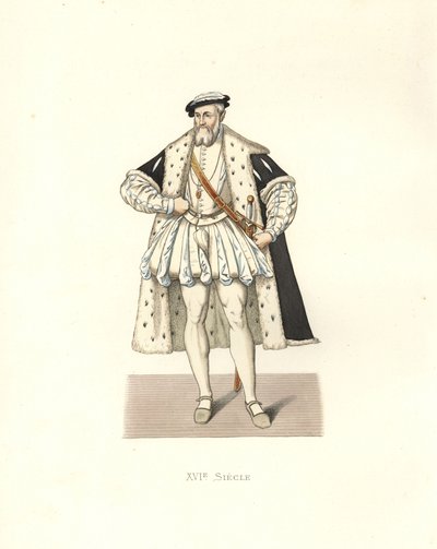 Lorraine Francis, Guise Dükü (1519-1563) by Edmond Lechevallier Chevignard
