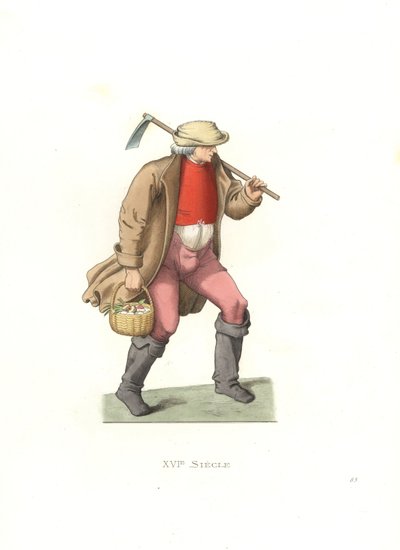 Fransız işçi by Edmond Lechevallier Chevignard