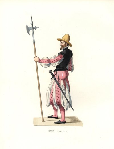 Alman paralı asker by Edmond Lechevallier Chevignard