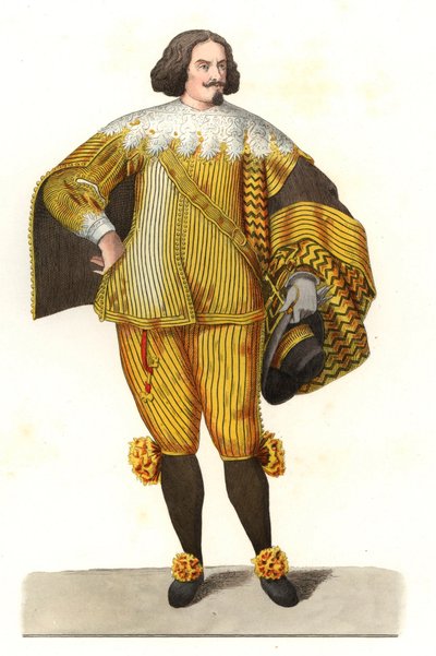 İtalyan Chambellan (veya Camerier) by Edmond Lechevallier Chevignard