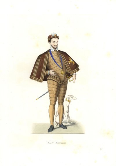 Fransa Kralı III. by Edmond Lechevallier Chevignard