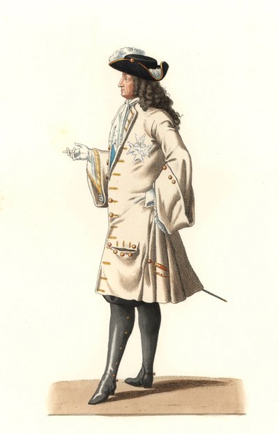Fransa Kralı XIV.Louis (1638-1715) by Edmond Lechevallier Chevignard