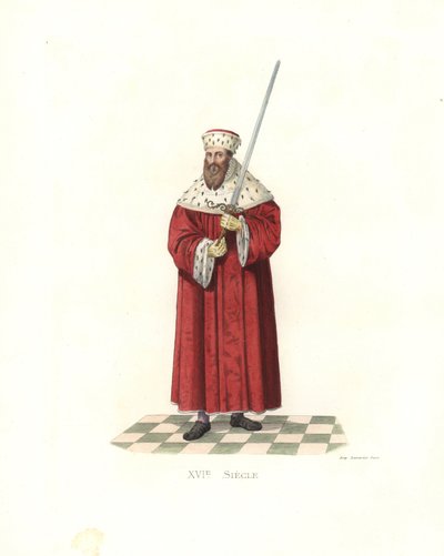 Cesur Maurice, Saksonya Seçmeni (1521-1553) by Edmond Lechevallier Chevignard