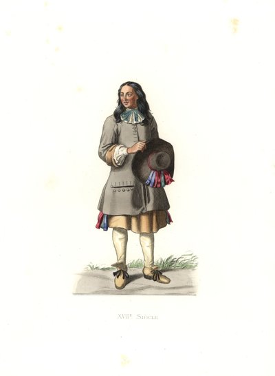 Köylü, Fransa by Edmond Lechevallier Chevignard