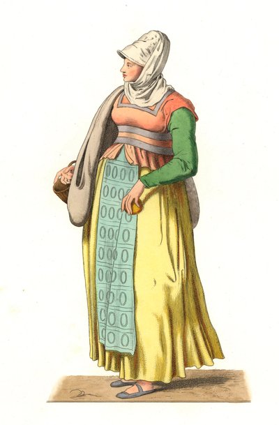 16. yüzyılın Portekizli köylüsü - Edmond Lechevallier-Chevignard