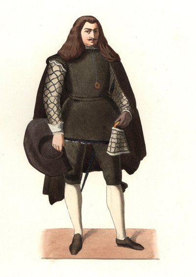 İspanyol beyefendi by Edmond Lechevallier Chevignard