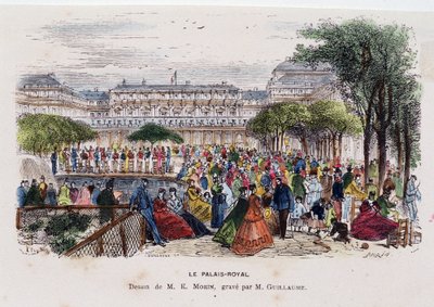 Kraliyet Sarayı - 1830 dolaylarında Morin tarafından çizim by Edmond Morin