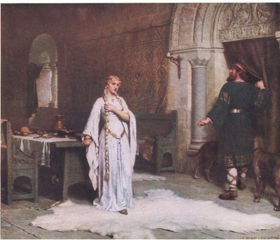 Godiva, Bibbys Yıllık, 1916-17 by Edmund Blair Leighton