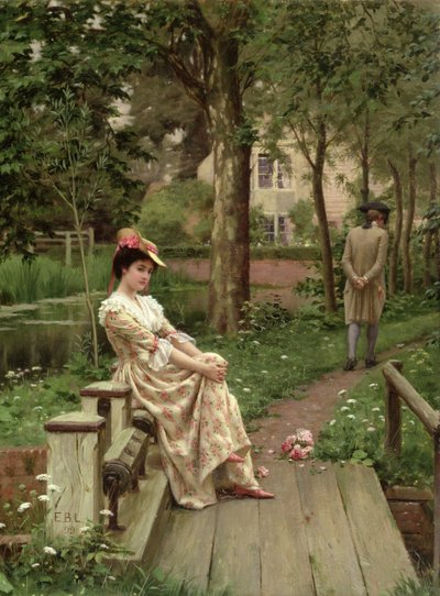 Kapalı by Edmund Blair Leighton