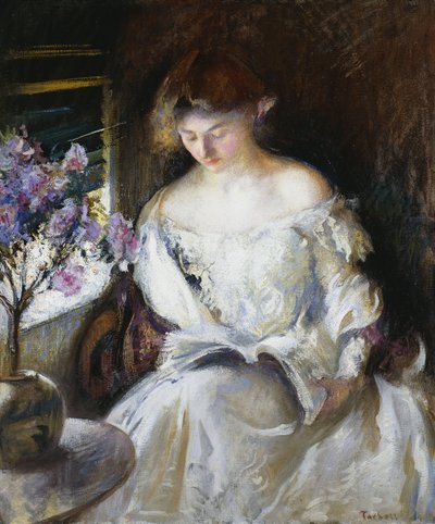kız okuma by Edmund Charles Tarbell