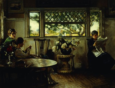 Anne, Mercie ve Mary by Edmund Charles Tarbell