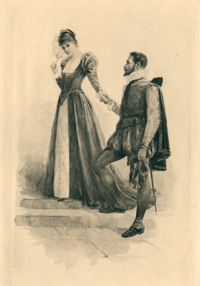 Aşk ve Güzellik Onuruna Elizabeth Dönemi Şarkıları için (taş baskı) by Edmund Henry Garrett