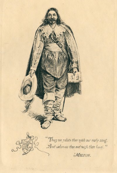 Aşk ve Güzellik Onuruna Elizabeth Dönemi Şarkıları için (taş baskı) by Edmund Henry Garrett