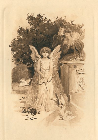 Aşk ve Güzellik Onuruna Elizabeth Dönemi Şarkıları için (taş baskı) by Edmund Henry Garrett