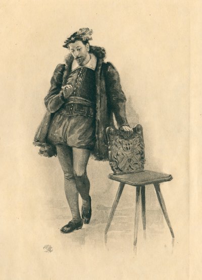 Aşk ve Güzellik Onuruna Elizabeth Dönemi Şarkıları için (taş baskı) by Edmund Henry Garrett