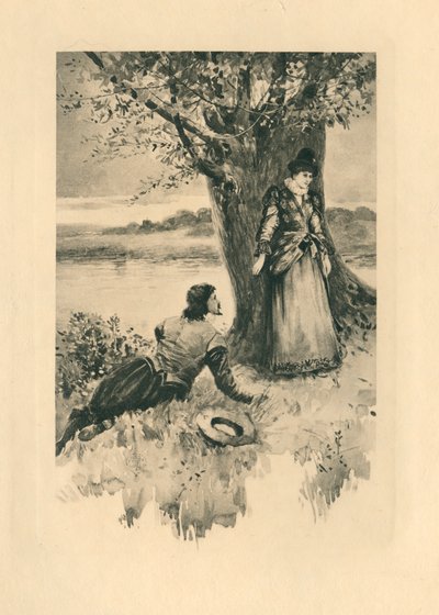 Aşk ve Güzellik Onuruna Elizabeth Dönemi Şarkıları için (taş baskı) by Edmund Henry Garrett
