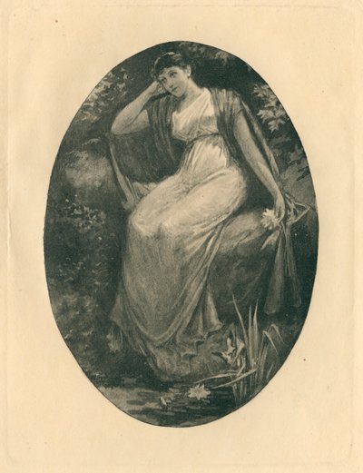 Aşk ve Güzellik Onuruna Elizabeth Dönemi Şarkıları için (taş baskı) by Edmund Henry Garrett