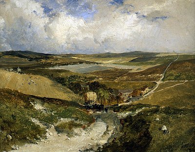 Uçan Dekan, Sussex Downs by Edmund John Niemann