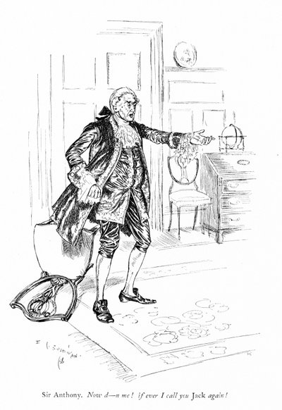 Sheridan'ın Rakipleri için illüstrasyon (gravür) by Edmund Joseph (after) Sullivan