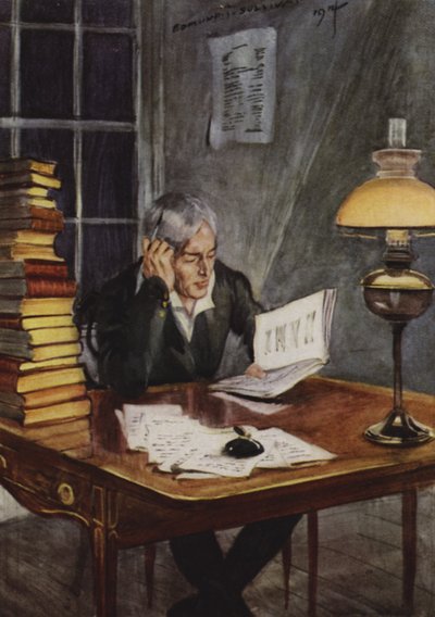 Bu soyguncuların ve yankesicilerin hayatlarını okudukça, erdem ve suç hakkında aklımda garip şüpheler oluşmaya başladı. by Edmund Joseph Sullivan