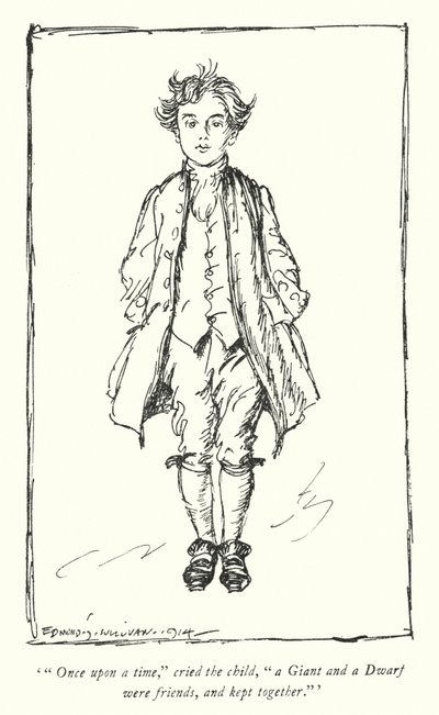 Oliver Goldsmith (lito) tarafından Wakefield Papazı için illüstrasyon by Edmund Joseph Sullivan