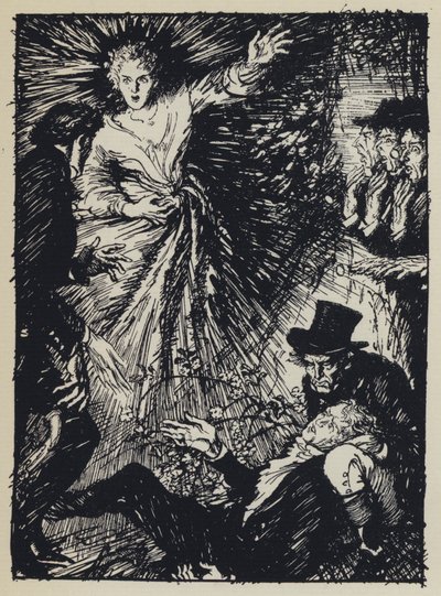 Tennysons Maud için İllüstrasyon by Edmund Joseph after Sullivan