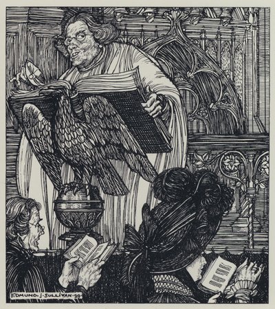 Tennyson, A Dream of Fair Women ve Diğer Şiirler için İllüstrasyon by Edmund Joseph after Sullivan