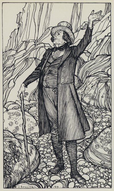 Tennyson, A Dream of Fair Women ve Diğer Şiirler için İllüstrasyon by Edmund Joseph after Sullivan