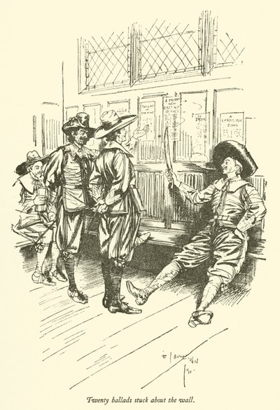 Duvara sıkışmış yirmi balad by Edmund Joseph after Sullivan
