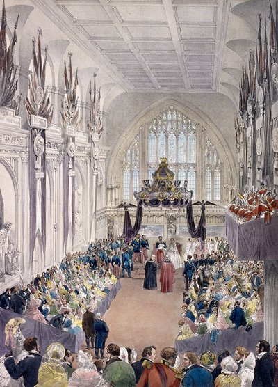 Napolyon III ve İmparatoriçe Eugenie, Guildhall