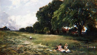 Hayfield, Danbury, Essex by Edmund Morison Wimperis