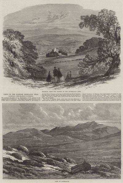 Braemar Buluşması, Balmoral yakınlarındaki İskoç Dağlık Bölgesi