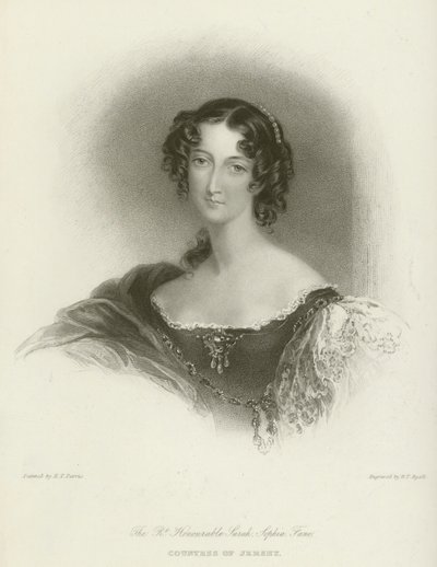 Çok Saygıdeğer Sarah Sophia Fane, Jersey Kontesi by Edmund Thomas Parris