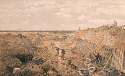 Bastion Du Mat Hendeği, 1856 by Edmund Walker